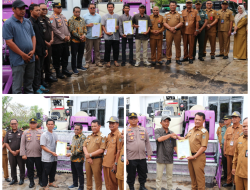 Tingkatkan Ketahanan Pangan di Seruyan, ASW Serahkan 4 Unit Alsintan Kepada Brigade Pangan