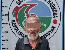 Mbah Brewok Diamankan dengan Barang Bukti Sabu Seberat 3,89 gram