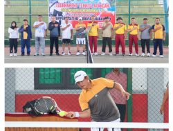 Peringati HUT Bhayangkara ke-79 dengan Perlombaan Tenis Lapangan, Ini Pesan Bupati Seruyan