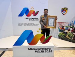 Polres Seruyan Raih Penghargaan Pelayanan Prima di Ajang Musrenbang Polri 2025