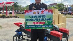 HUT Bhayangkara ke-79, Polres Seruyan Raih Penghargaan Inovasi Pasca Panen