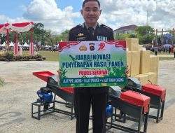 HUT Bhayangkara ke-79, Polres Seruyan Raih Penghargaan Inovasi Pasca Panen