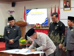 Bupati Hadiri Paripurna Raperda Perubahan Apbd Sebelum di Konsultasikan ke Gubernur