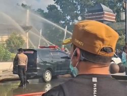 Gedung Farmasi RSUD Terbakar
