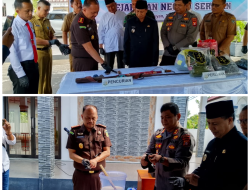 Kejari Seruyan Musnahkan Barbuk Berkekuatan Hukum Tetap, Narkotika dan Perlindungan Anak Mendominasi