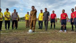 Sepak Bola itu Asik, 12 Tim Adu Tanding pada Turnamen Bupati Cup 2025