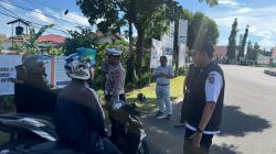 Satlantas Polres Seruyan Melaksanakan Sosialisasi Taat Bayar Pajak Kendaraan