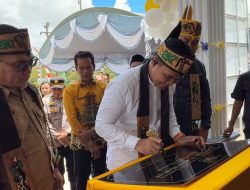 Mendekatkan Pelayanan, Kantor Desa Pahawan di Resmikan