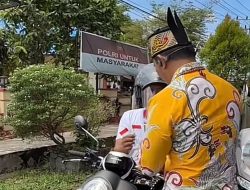 Momentum Merah Putih Dijalanan bersama Bupati