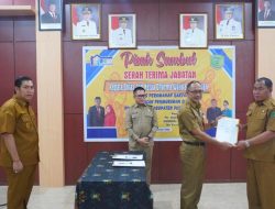 Wabup Pulpis Berpesan Pejabat Baru Disperkimtan Hadirkan Inovasi
