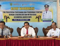 Wabup Rakor Percepatan Penurunan Stunting