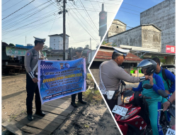 Siap-siap Tertib Berlalu Lintas, Satlantas Seruyan Sosialisasikan Operasi Zebra Telabang 2025