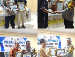 Polres Seruyan Kembali Berikan Penghargaan Bagi Karya Terbaik