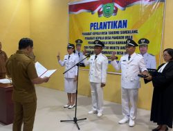 Bupati Lantik Penjabat Kades dan PAW BPD
