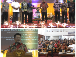 Bupati Seruyan Meriahkan Perayaan Natal Gabungan ASN dan TNI-Polri