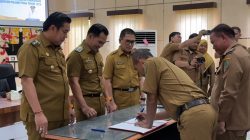 Serah Terima Jabatan Pejabat Eselon 2 Resmi Mulai Bertugas