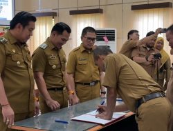 Serah Terima Jabatan Pejabat Eselon 2 Resmi Mulai Bertugas