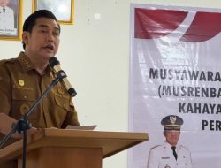 Musrenbang Tolok Ulur Pembangunan Daerah, Kahayan Hilir Putaran Pertama di Gelar