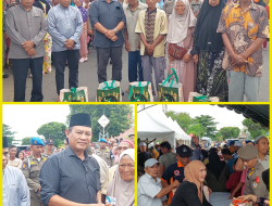 Ahmad Selanorwanda Bagikan 750 Paket Bahan Pokok Bagi Warga Kurang Mampu dan Lanjut Usia