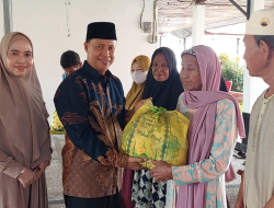 Wakil Bupati Seruyan Berbagi Rezeki Kepada 200 Warga Kurang Mampu