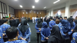 Seruyan Peringati Otda Ke-XXX dengan Khidmat Meski Cuaca Tidak Mendukung