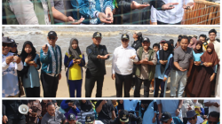 Penetasan Semi Alami Telur Penyu di Desa Sungai Bakau Diresmikan