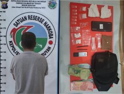 Pengedar Sabu di Desa Sembuluh I Diringkus