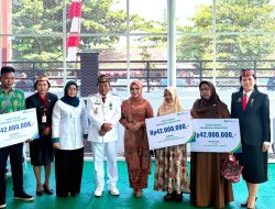 Maknai HUT Ke-81 Kemerdekaan RI, Pemkab dan BPJS Ketenagakerjaan Kapuas Serahkan Santunan kepada 5 Ahli Waris