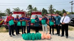 Harpelnas 2026, BPJS Ketenagakerjaan Kapuas Kunjungi Damkar dan Salurkan Kit Kesehatan serta Sembako