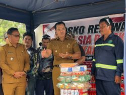 Bupati Kunjungi Posko Relawan Karhutla