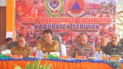 Bupati Ahmad Selanorwanda Bahas Karhutla Bersama Pangdam XXII Tambun Bungai