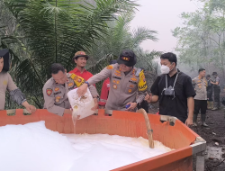 Cairan Slog dari Kapolres Untuk Tangani Karhutla